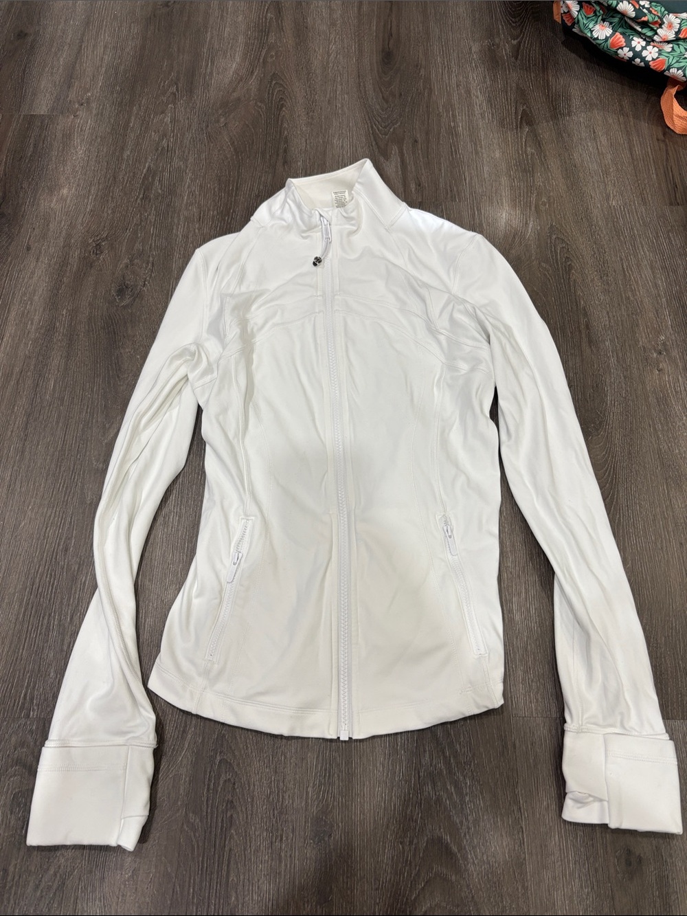 lululemon athletica White Full-Zip Utility Jacket